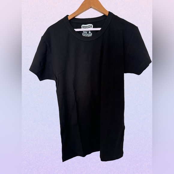 Big Bud Press Tops - Big Bud Press Baby Tee - Black - Large/X-Large